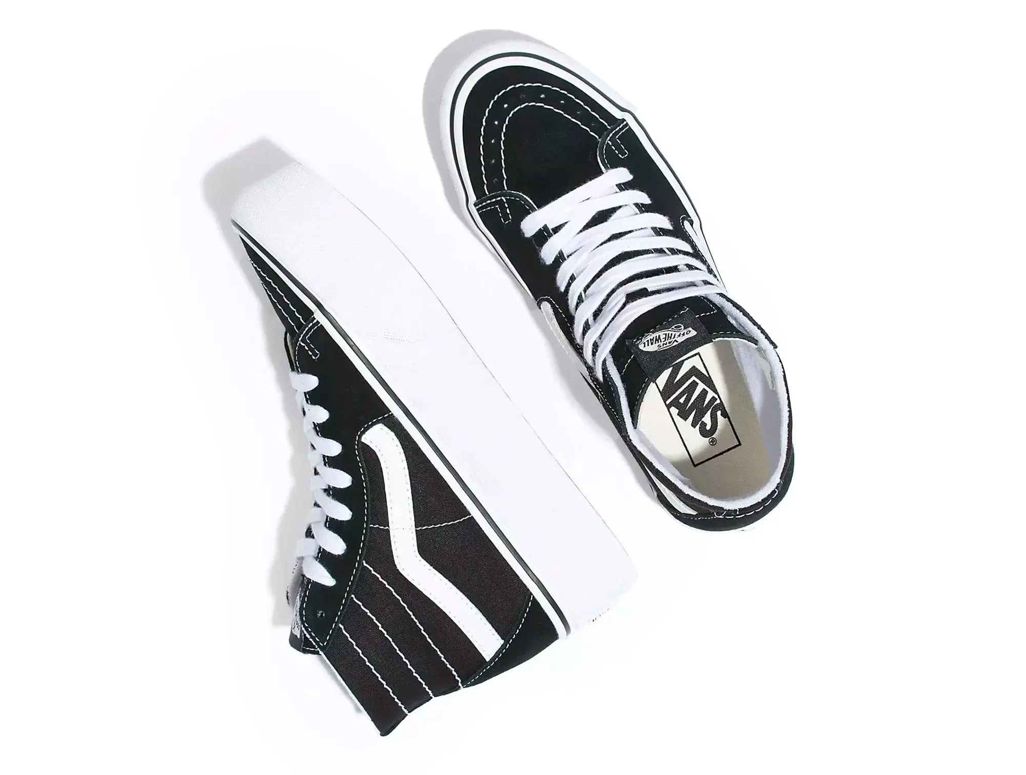 Zapatilla Vans Sk8-Hi Tapered Stackform Mujer Negro - Image 3