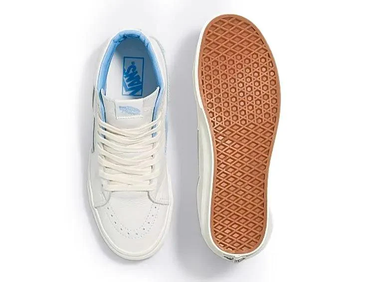 Zapatilla Vans Sk8-Hi Vintage Leather Mujer Blanco - Image 3