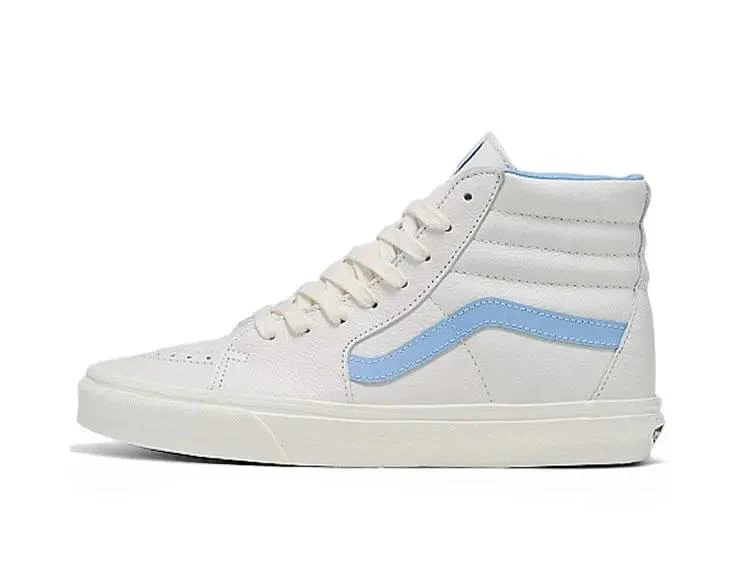 Zapatilla Vans Sk8-Hi Vintage Leather Mujer Blanco - Image 5