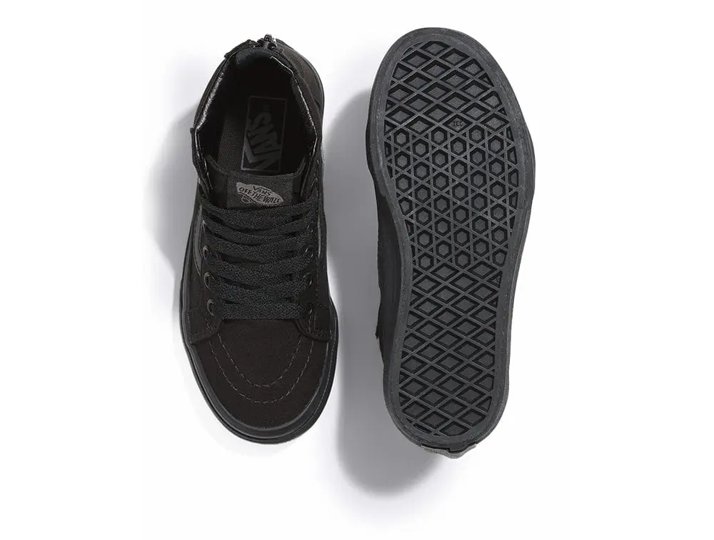 Zapatilla Vans Sk8-Hi Zip Niños Negro - Image 3