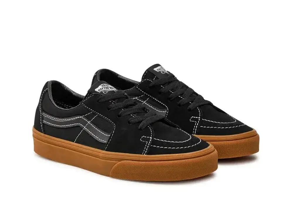 Zapatilla Vans Sk8-Low Hombre Negro - Image 3