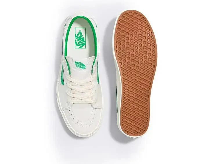 Zapatilla Vans Sk8-Low Vintage Leather Hombre Blanco - Image 4