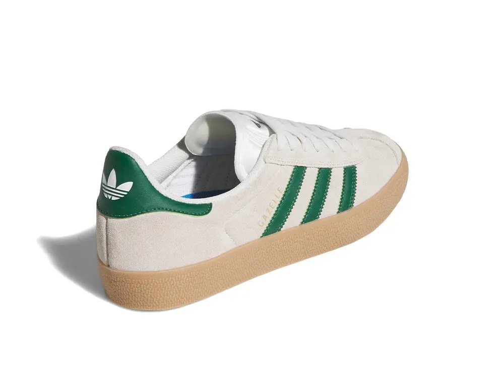 Zapatillas Adidas Gazelle Adv Unisex Blanco - Image 4