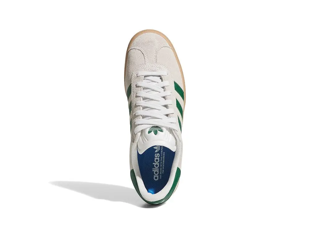 Zapatillas Adidas Gazelle Adv Unisex Blanco - Image 7