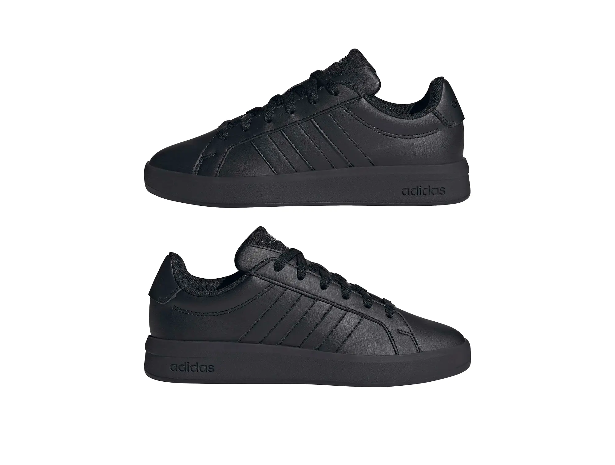 Zapatillas Adidas Grand Court 3.0 Niños Mono Negro - Image 4