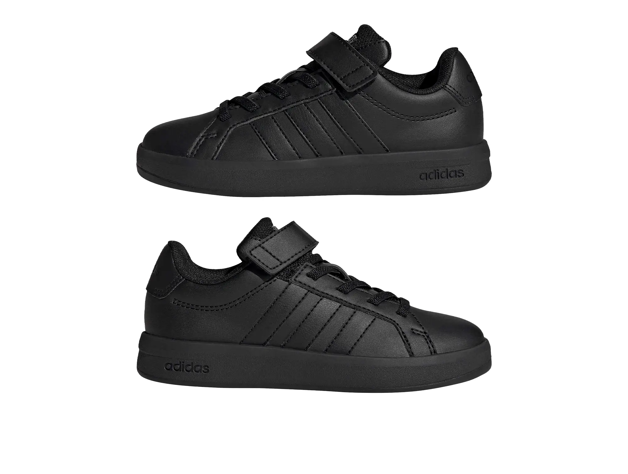 Zapatillas Adidas Grand Court 3.0 Niños Mono Negro - Image 4