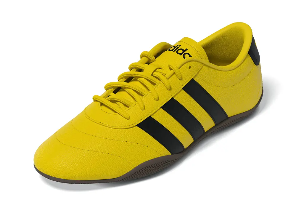 Zapatillas Adidas Grand Court Lo Lth Mujer Amarillo - Image 4