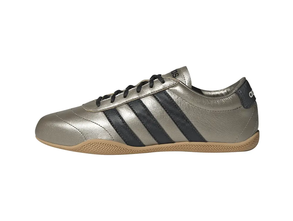 Zapatillas Adidas Grand Court Lo Lth Mujer Gris - Image 2
