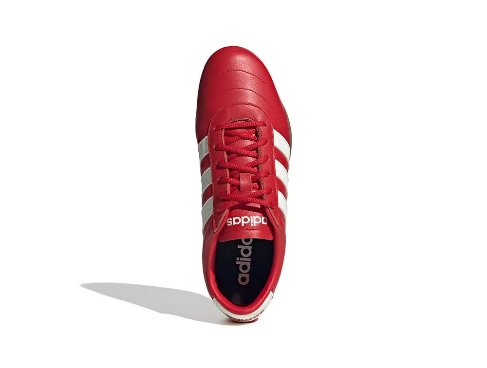 Zapatillas Adidas Grand Court Lo Lth Mujer Rojo - Image 2