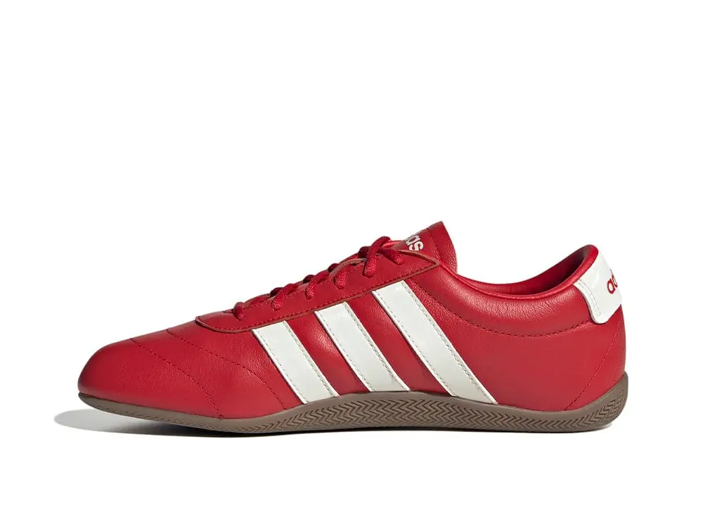 Zapatillas Adidas Grand Court Lo Lth Mujer Rojo - Image 4