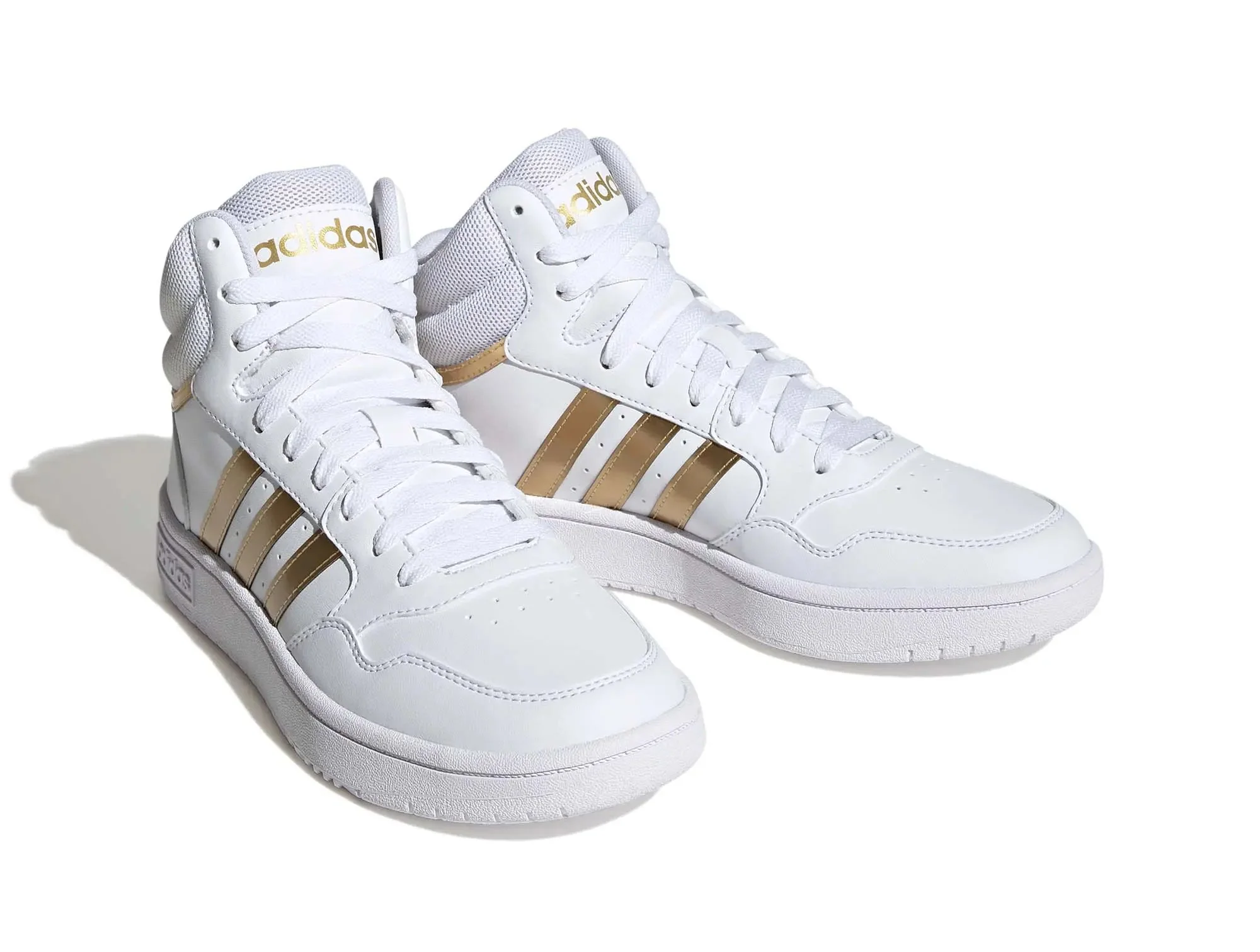 Zapatillas Adidas Hoops 3.0 Mujer Blanco - Image 3
