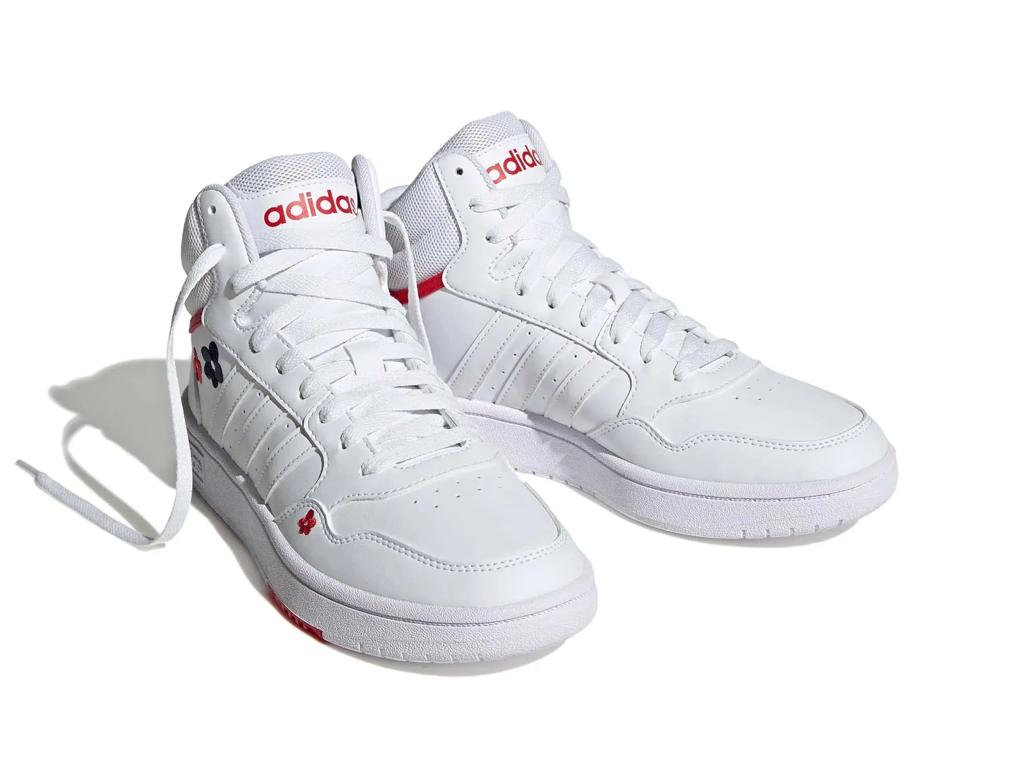 Zapatillas Adidas Hoops 3.0 Mujer Blanco - Image 3