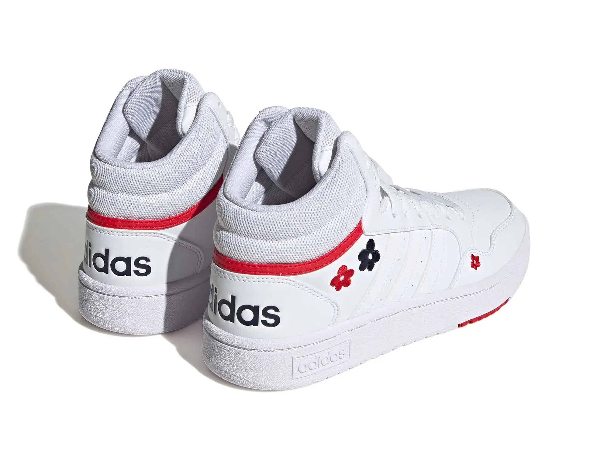 Zapatillas Adidas Hoops 3.0 Mujer Blanco - Image 4