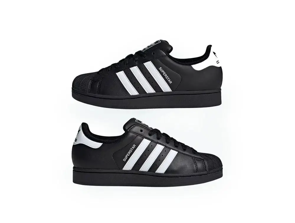 Zapatillas Adidas Superstar II Unisex Negro - Image 5