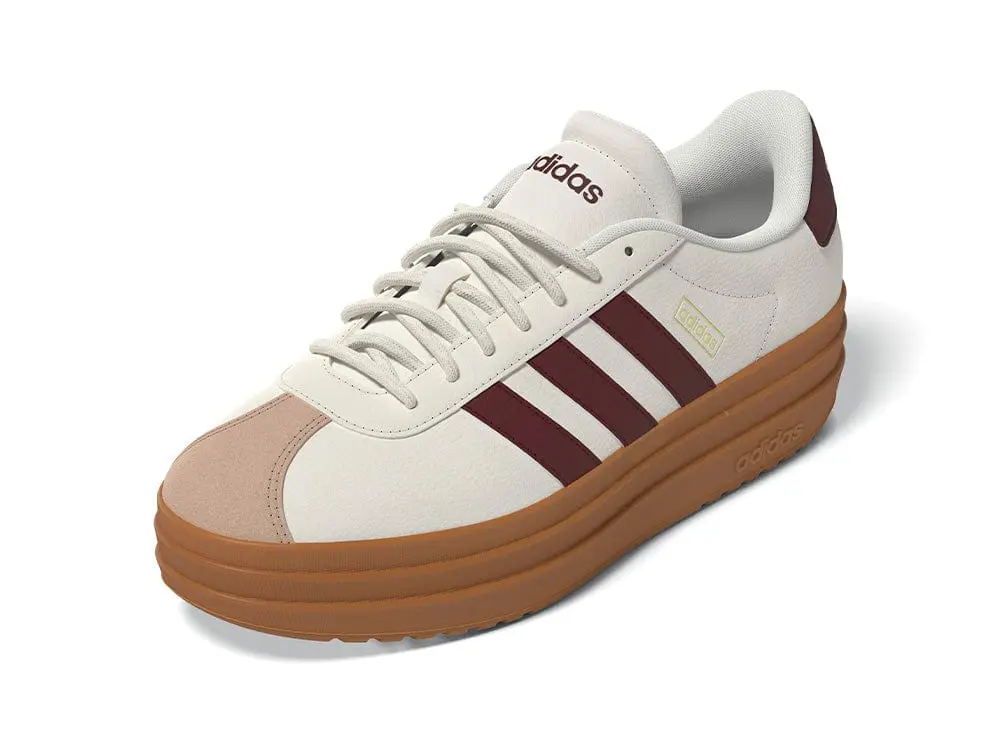 Zapatillas Adidas Vl Court Bold Mujer Beige - Image 4