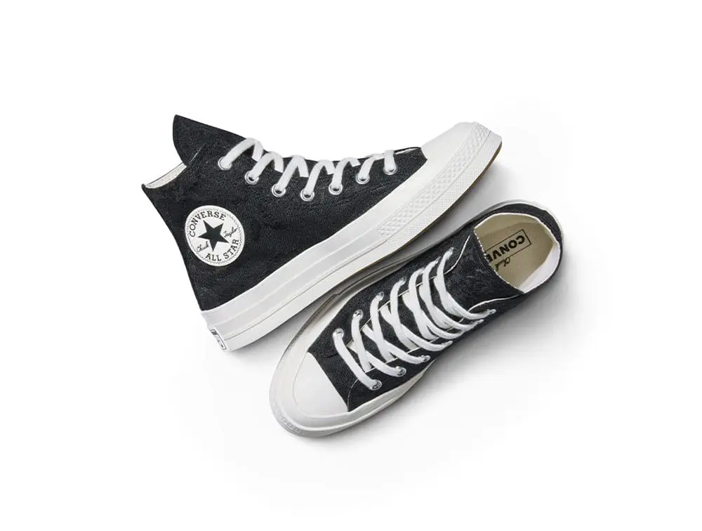 Zapatillas Converse Chuck 70 Hi Mujer Negro - Image 2