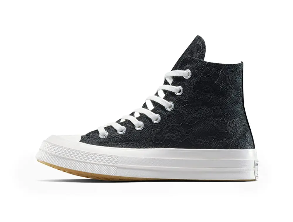 Zapatillas Converse Chuck 70 Hi Mujer Negro - Image 3