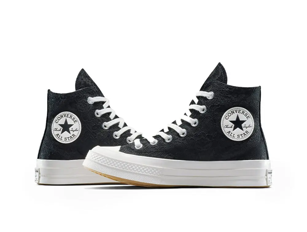 Zapatillas Converse Chuck 70 Hi Mujer Negro - Image 6
