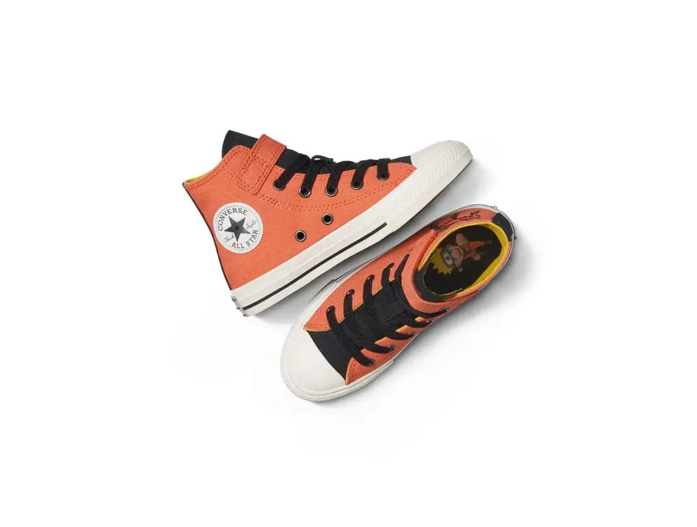 Zapatillas Converse Chuck Taylor 1V Hi (Naruto) Niños Naranjo - Image 4