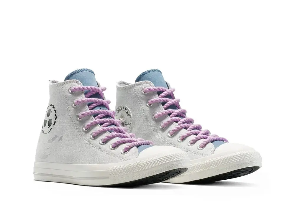 Zapatillas Converse Naruto Chuck Taylor Hi (Sasuke) Unisex Gris - Image 10