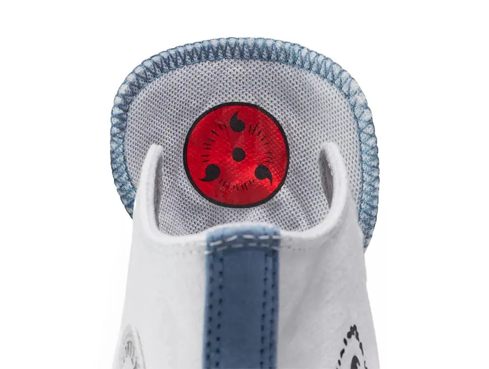 Zapatillas Converse Naruto Chuck Taylor Hi (Sasuke) Unisex Gris - Image 2