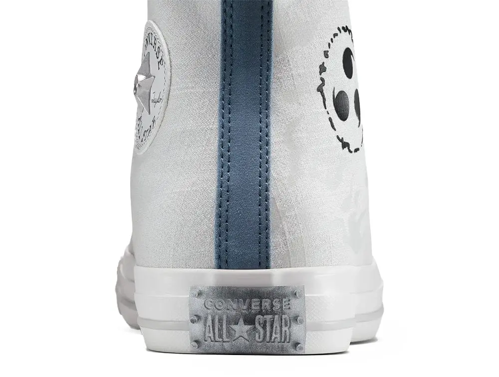 Zapatillas Converse Naruto Chuck Taylor Hi (Sasuke) Unisex Gris - Image 4