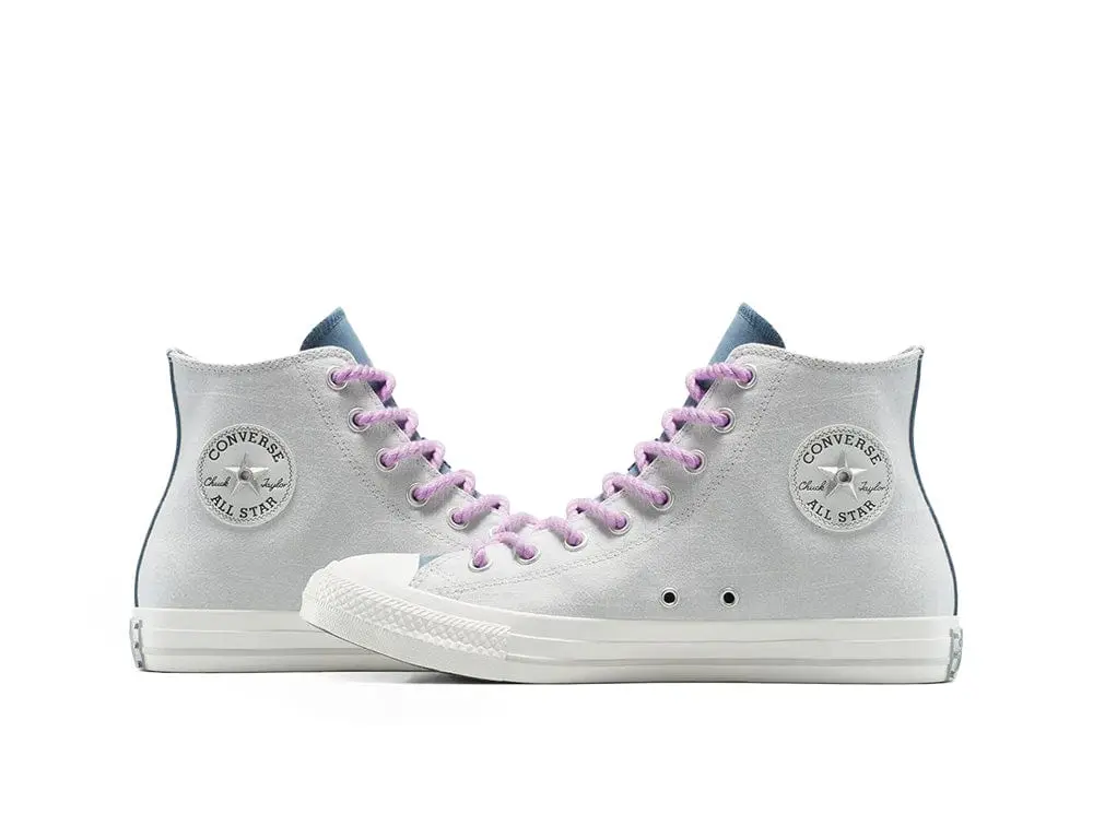 Zapatillas Converse Naruto Chuck Taylor Hi (Sasuke) Unisex Gris - Image 6