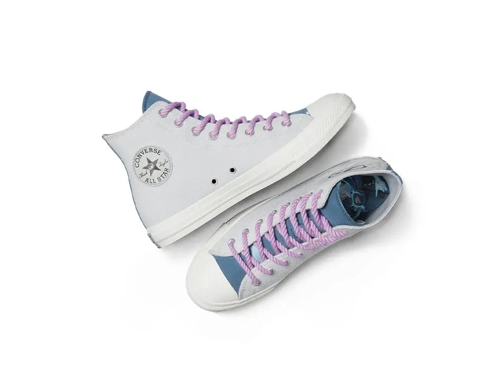 Zapatillas Converse Naruto Chuck Taylor Hi (Sasuke) Unisex Gris - Image 9