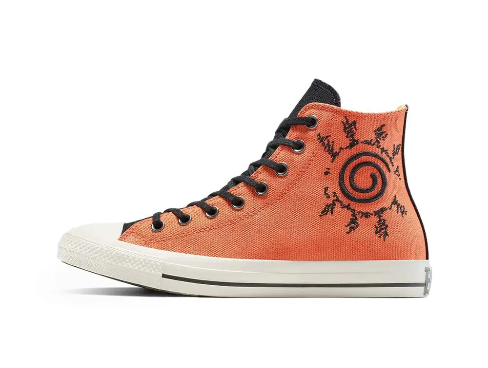 Zapatillas Converse Chuck Taylor Hi (Naruto) Unisex Naranjo - Image 4