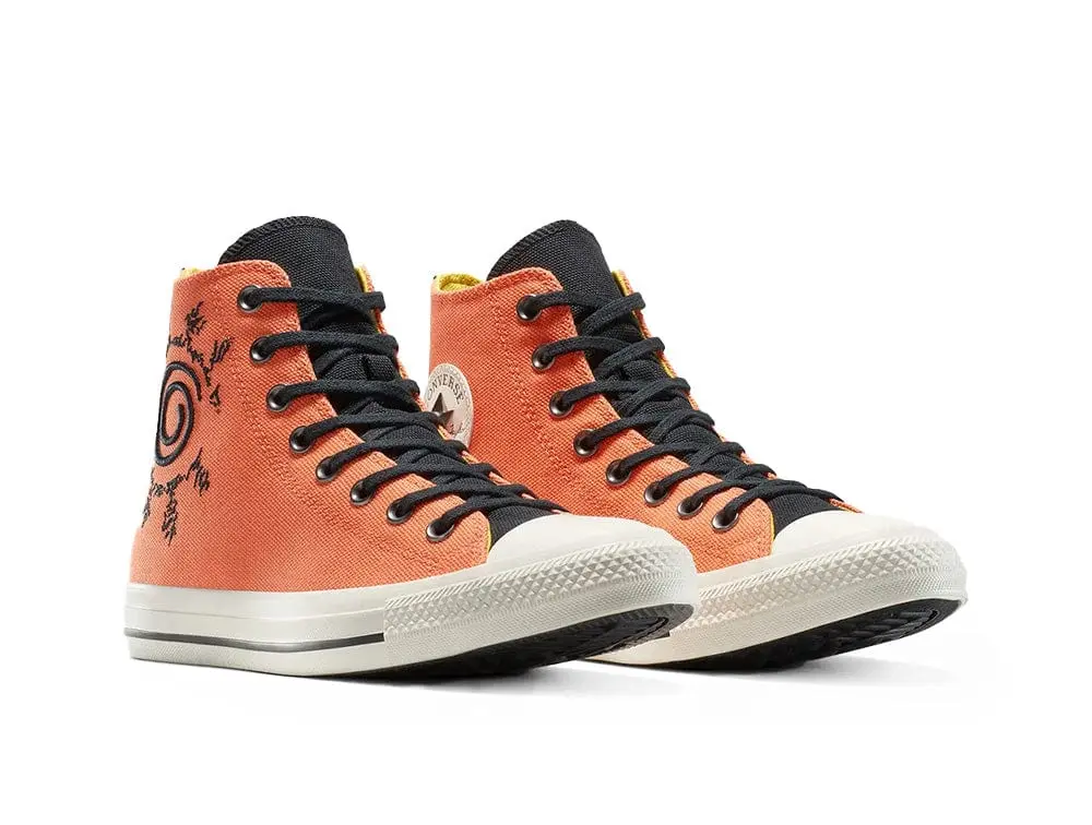 Zapatillas Converse Chuck Taylor Hi (Naruto) Unisex Naranjo - Image 6