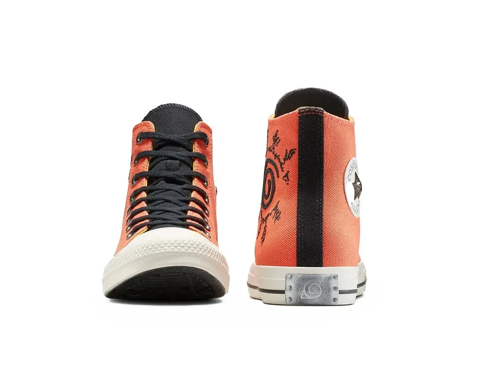 Zapatillas Converse Chuck Taylor Hi (Naruto) Unisex Naranjo - Image 7