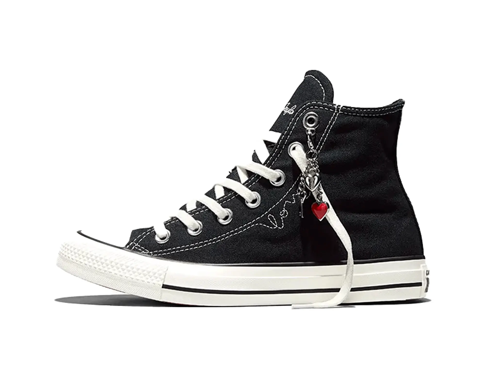 Zapatillas Converse Chuck Taylor Hi (San Valentin) Mujer Negro - Image 2