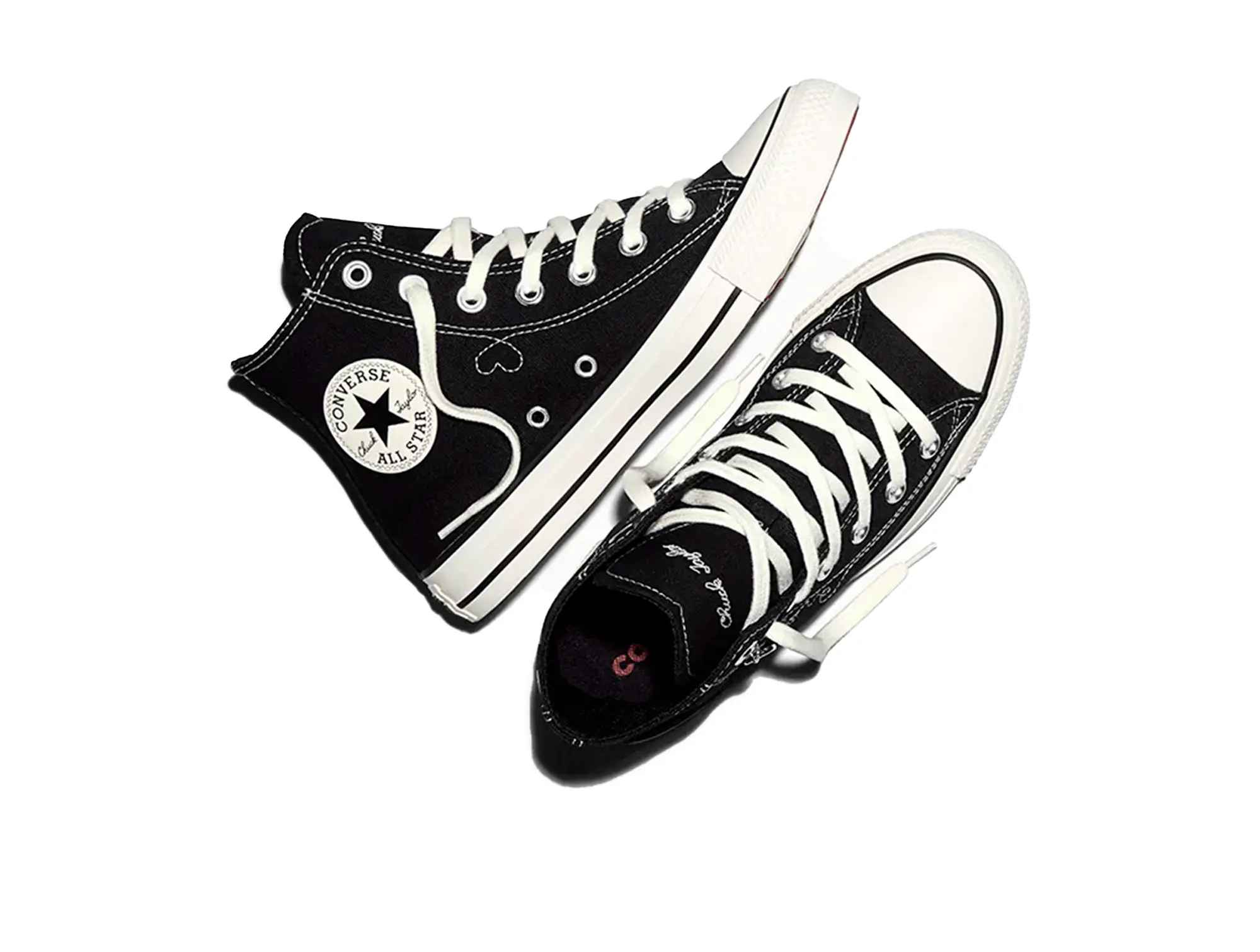 Zapatillas Converse Chuck Taylor Hi (San Valentin) Mujer Negro - Image 3