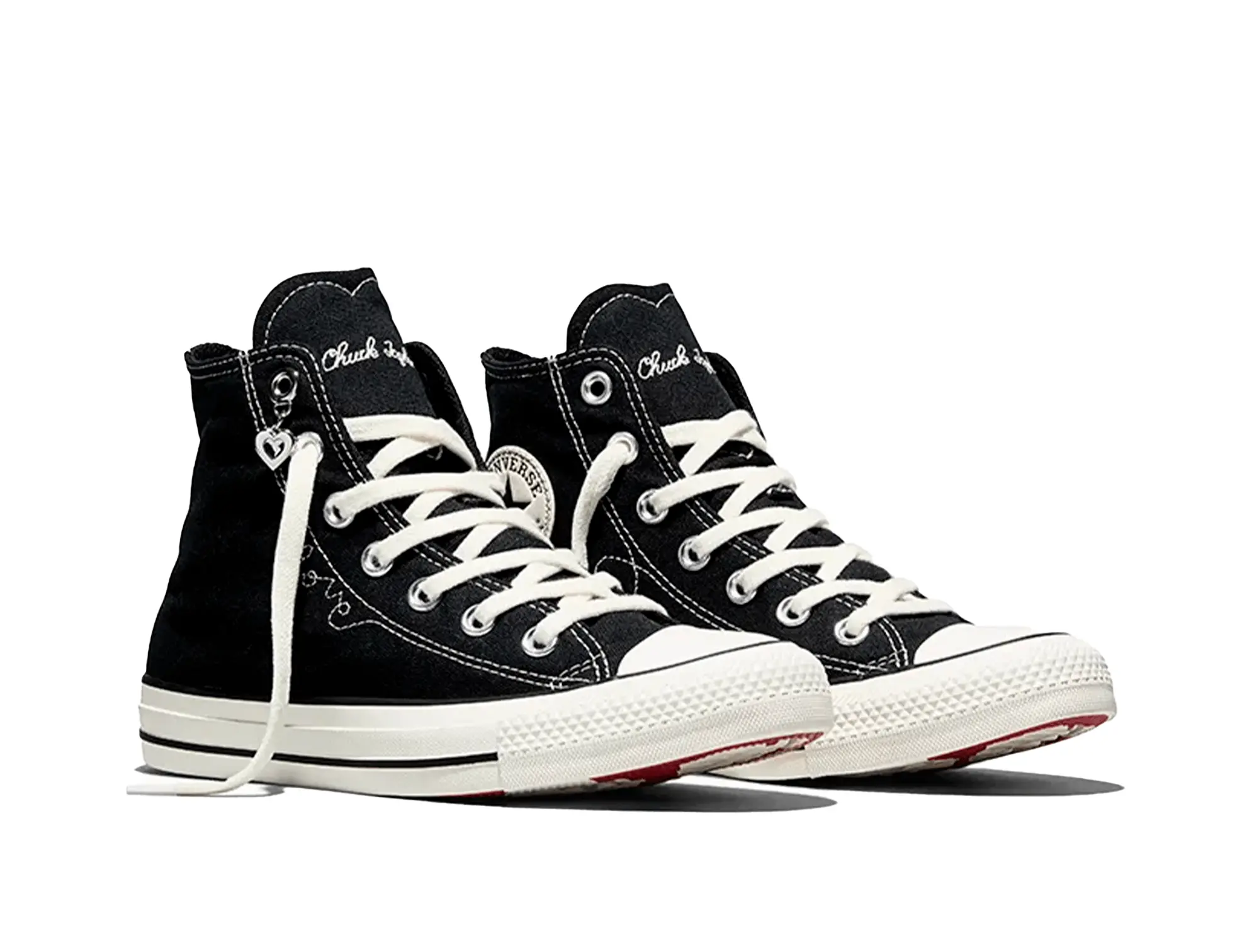 Zapatillas Converse Chuck Taylor Hi (San Valentin) Mujer Negro - Image 4