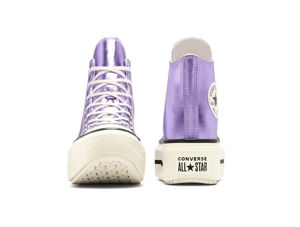 Zapatillas Converse Chuck Taylor Lift Double Stack Mujer Lila - Image 6