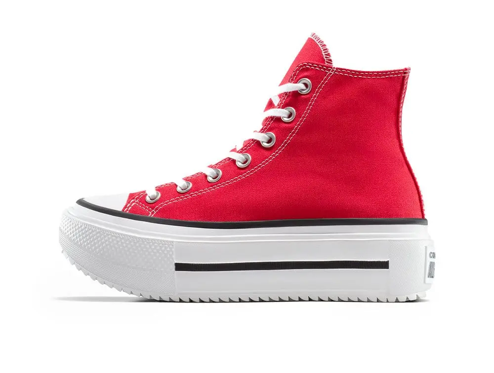 Zapatillas Converse Chuck Taylor Lift Double Stack Mujer Rojo - Image 2