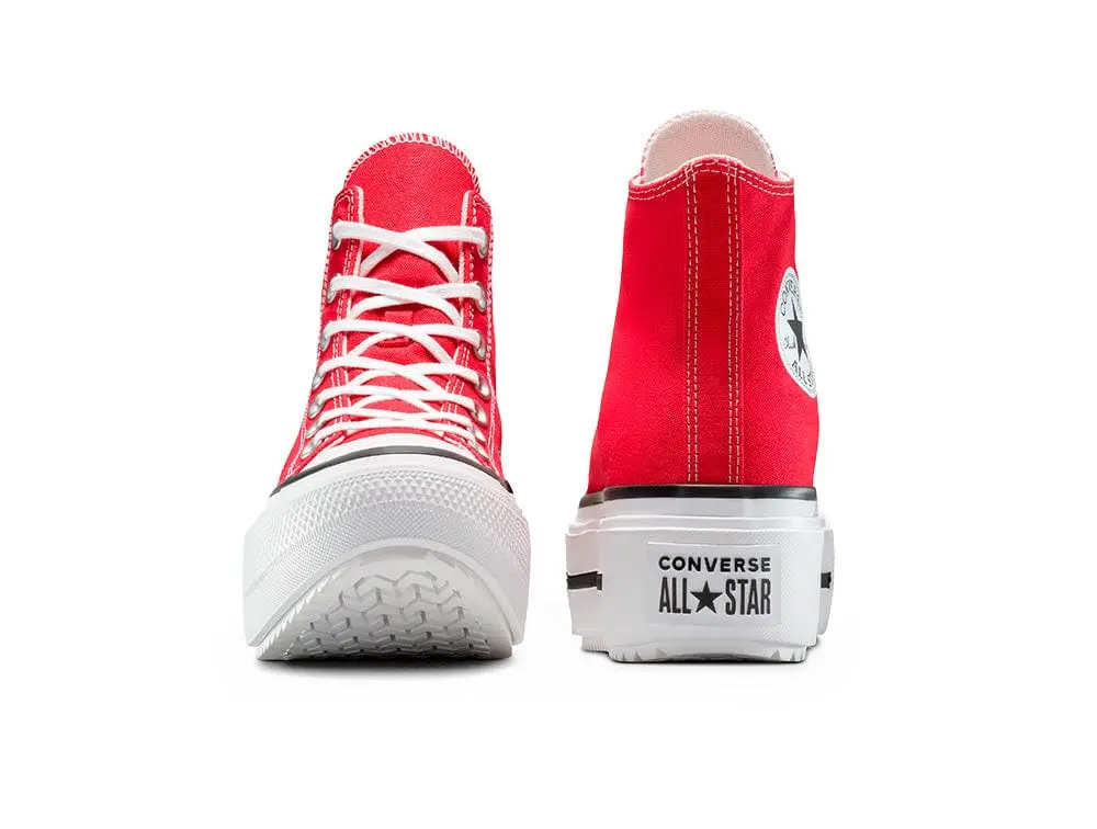 Zapatillas Converse Chuck Taylor Lift Double Stack Mujer Rojo - Image 5