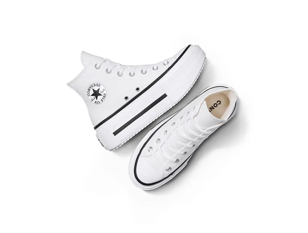 Zapatillas Converse Chuck Taylor Lift Double Stack Mujer Blanco - Image 3