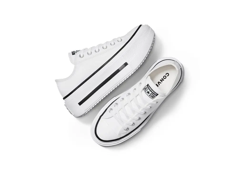 Zapatillas Converse Chuck Taylor Lift Double Stack Mujer Blanco - Image 2