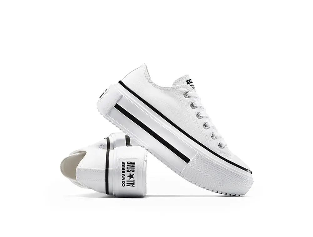 Zapatillas Converse Chuck Taylor Lift Double Stack Mujer Blanco - Image 6