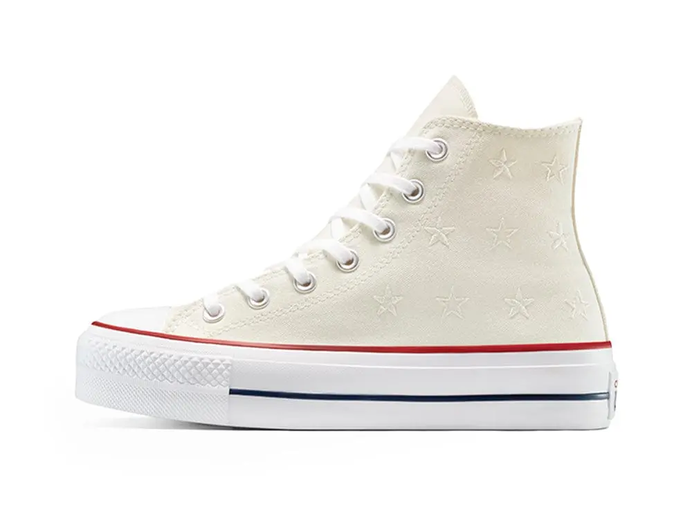 Zapatillas Converse Chuck Taylor Lift Mujer Blanco - Image 2