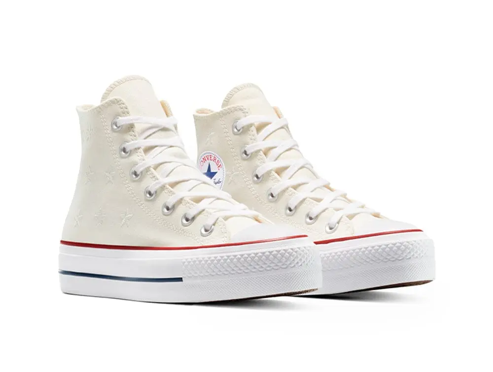 Zapatillas Converse Chuck Taylor Lift Mujer Blanco - Image 3