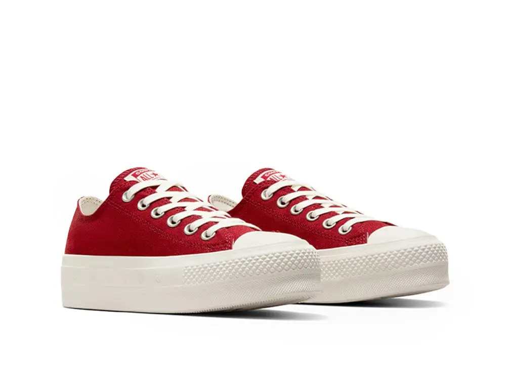Zapatillas Converse Chuck Taylor All Star Lift (Hearts Valentine's Day) Mujer Burdeo - Image 5