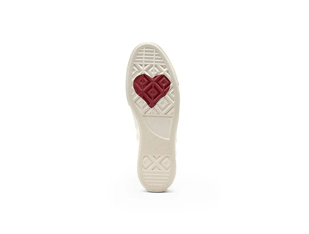 Zapatillas Converse Chuck Taylor All Star Lift (Hearts Valentine's Day) Mujer Burdeo - Image 6