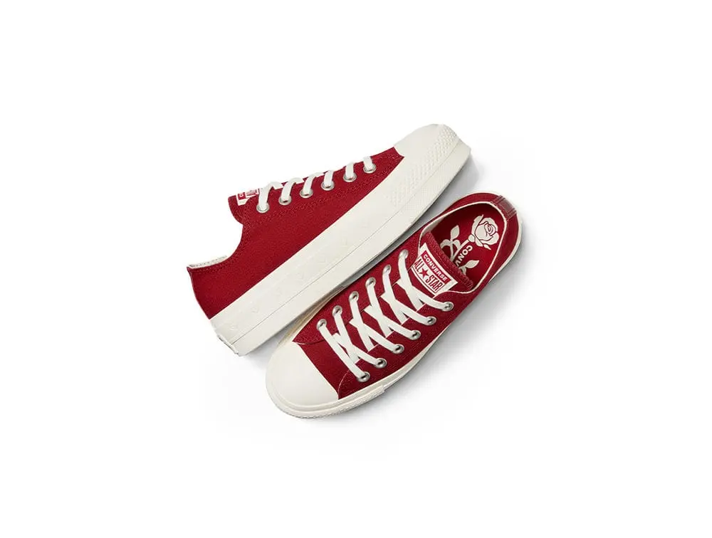 Zapatillas Converse Chuck Taylor All Star Lift (Hearts Valentine's Day) Mujer Burdeo - Image 8