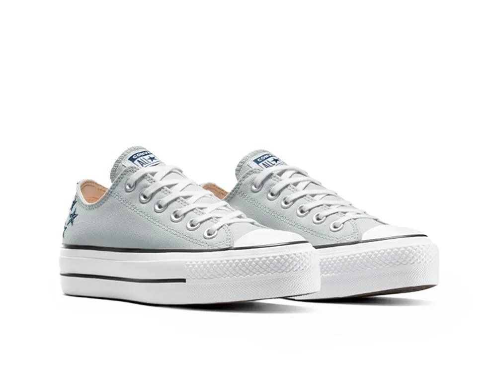 Zapatillas Converse Chuck Taylor Lift Mujer Gris - Image 3