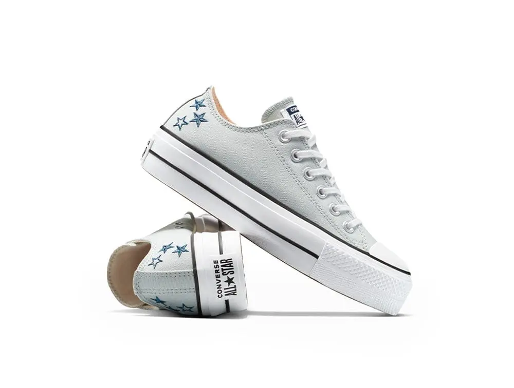Zapatillas Converse Chuck Taylor Lift Mujer Gris - Image 6