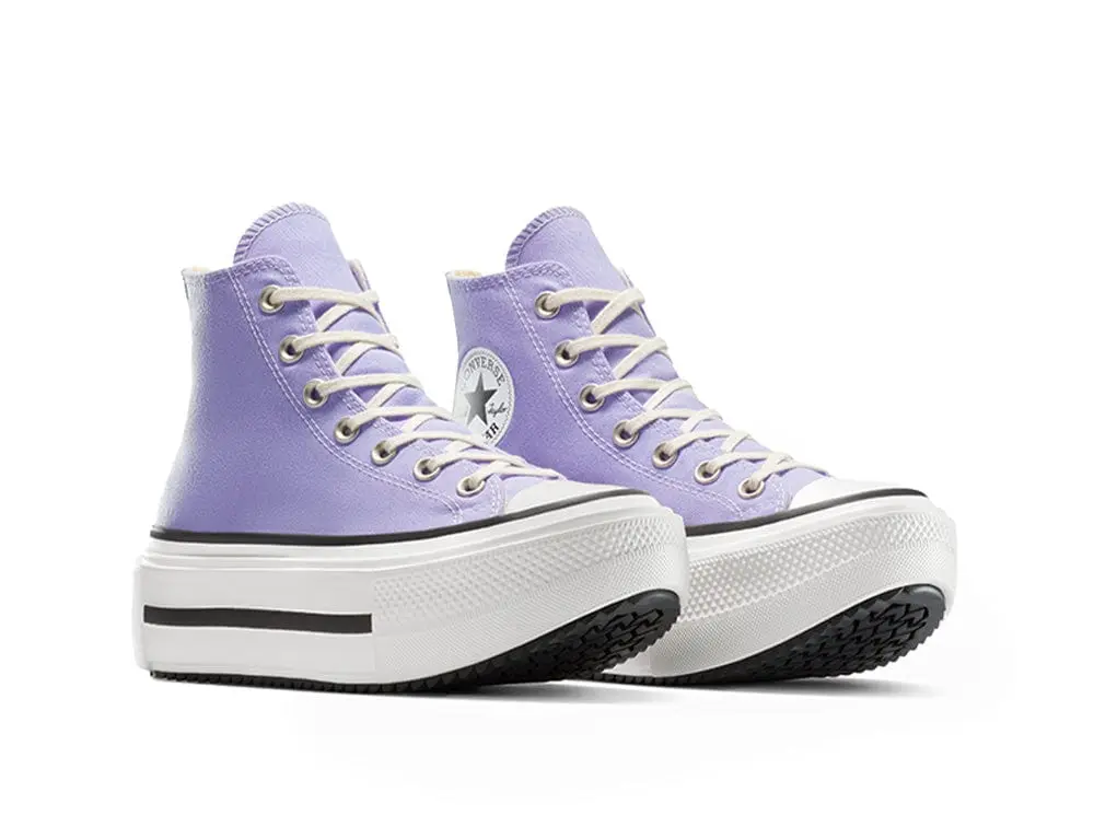Zapatillas Converse Chuck Taylor Lift Double Stack Mujer Morado - Image 2