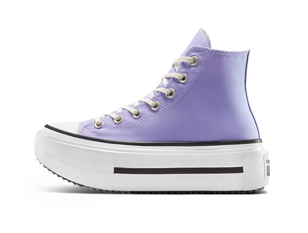 Zapatillas Converse Chuck Taylor Lift Double Stack Mujer Morado - Image 3