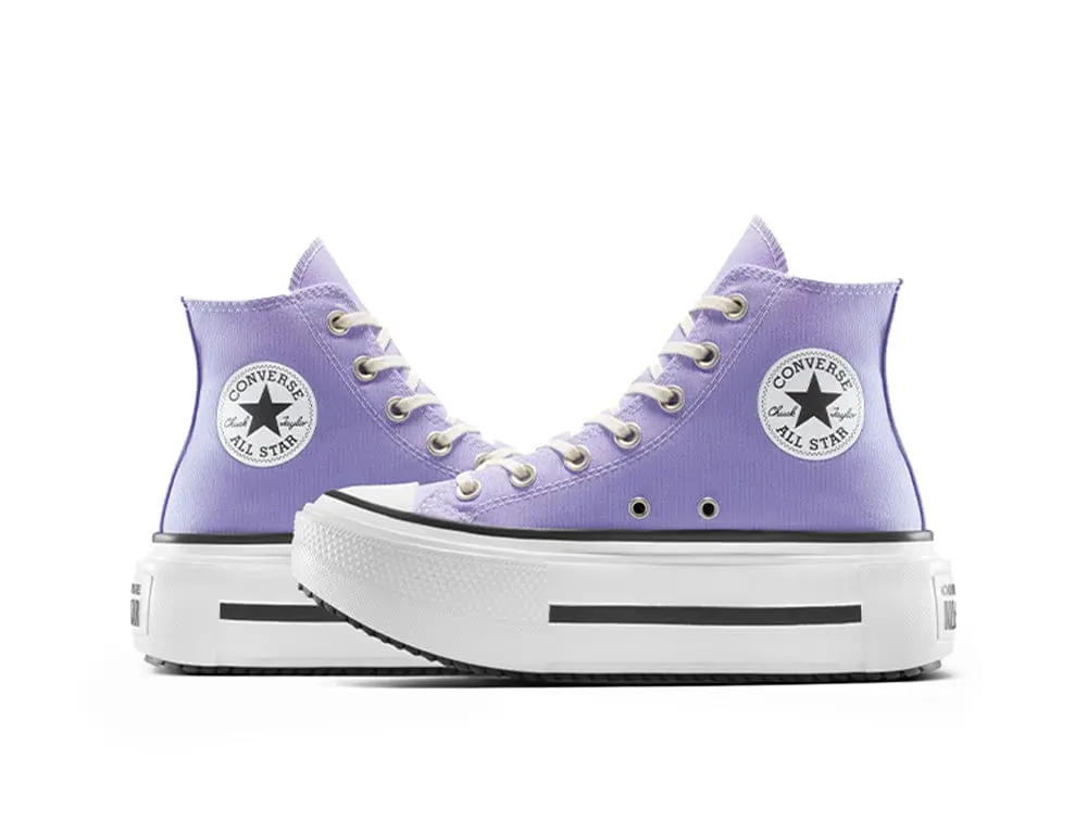 Zapatillas Converse Chuck Taylor Lift Double Stack Mujer Morado - Image 6